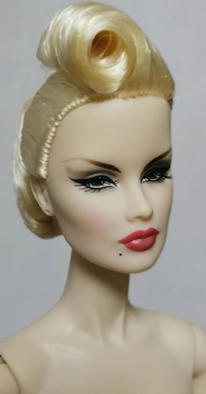Original IT Integrity Doll Head Poppy Parker Adele Elise Veronique Practice Make Up Bald Heads Doll Accessories