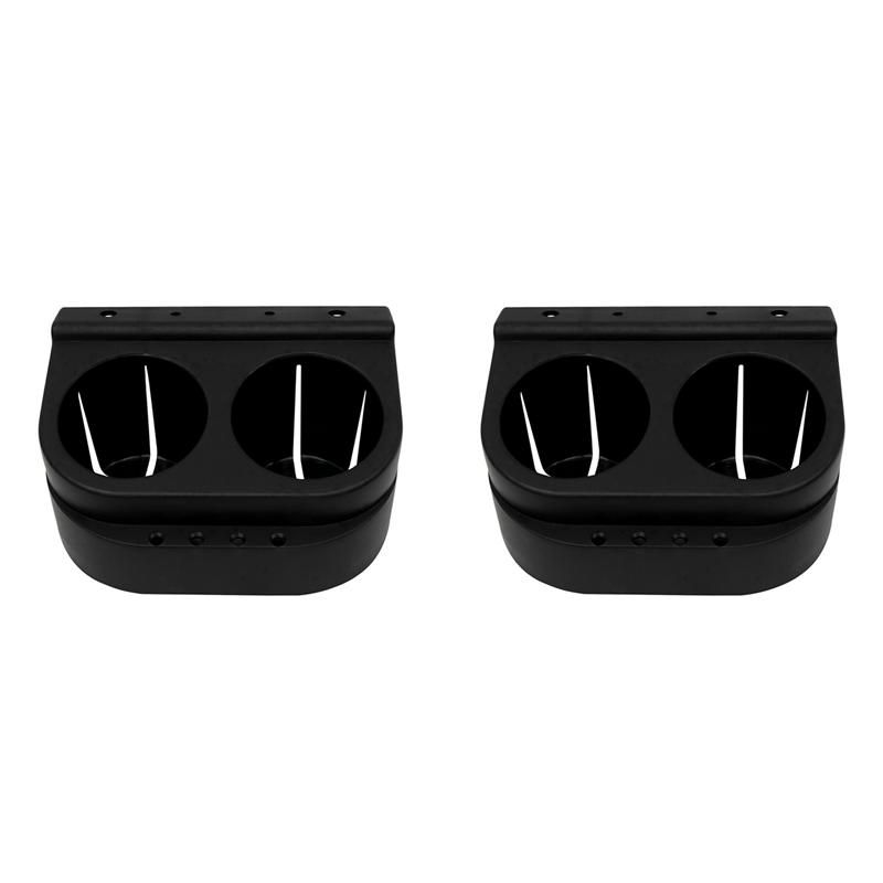 2X Car Dual Cup Holder Kit for Golf Cart Club 1993-Up Models Part Number 1016811 101708301