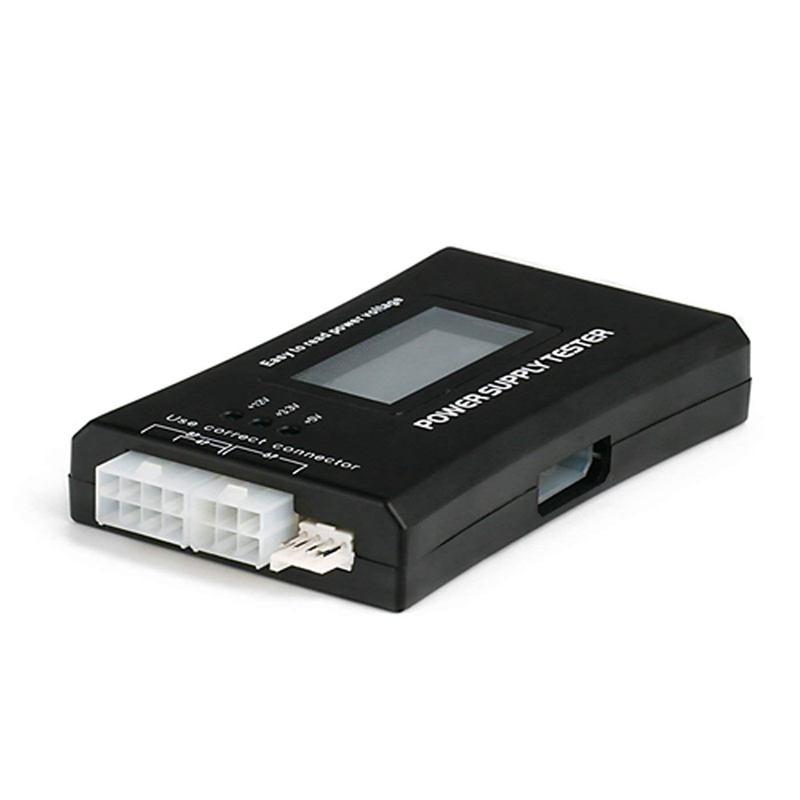 20 4 Pin LCD Power Supply Tester for ATX, ITX, BTX, PCI-E, SATA, HDD. 