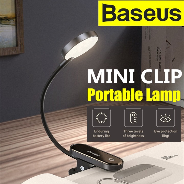 Table Lamp Bedroom Learning Creative Clip Student Eye Protection