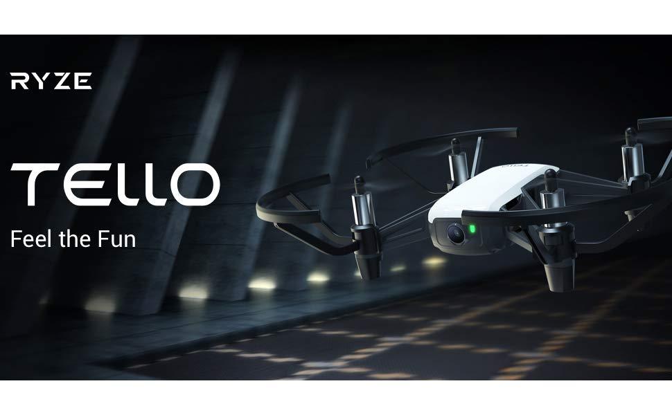 DJI™ Tello Intelligent Drone with 5MP HD Camera 720P Wi-Fi FPV 8D Flips Bounce Mode Quadcopter Stem Coding Newest Professional Camera Drone. 