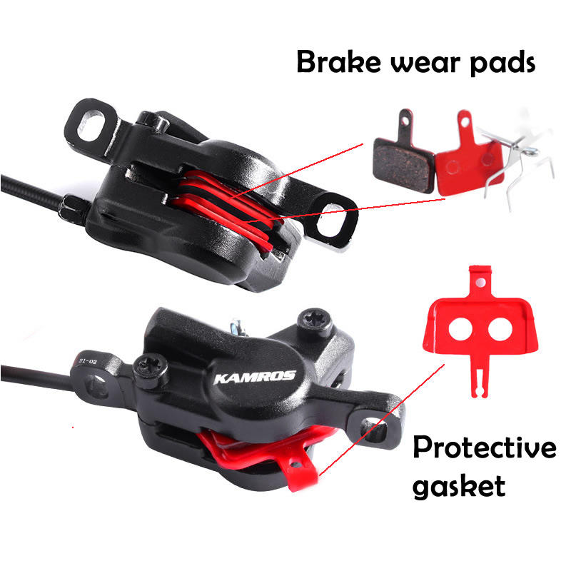 Kamros Hydraulic Brakes with Rotor Set FRONT & REAR Full set 2pc Disc Free. 