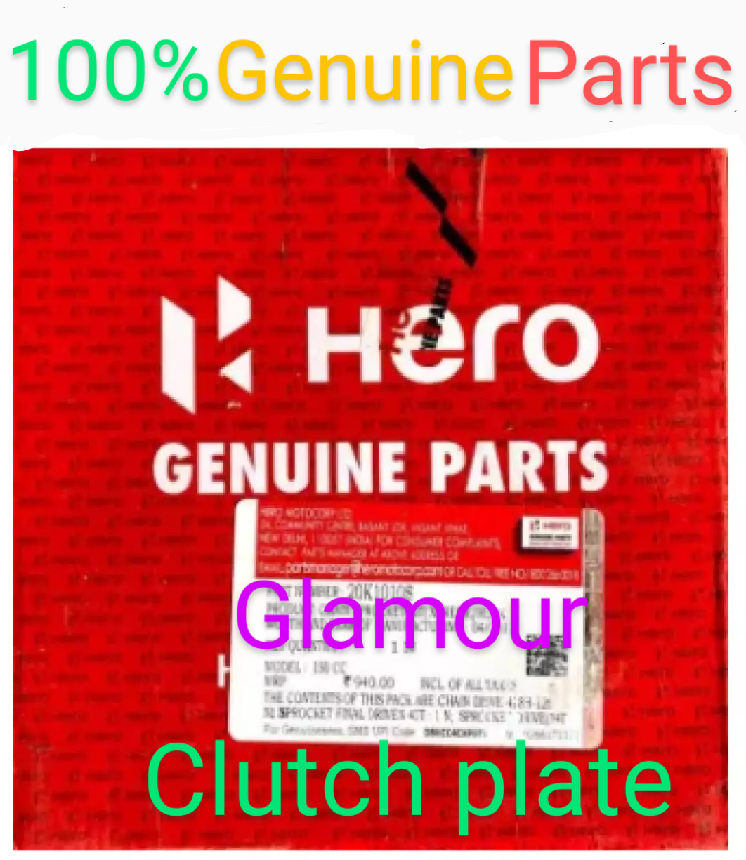 Clutch Plate For Hero Glamour All Models