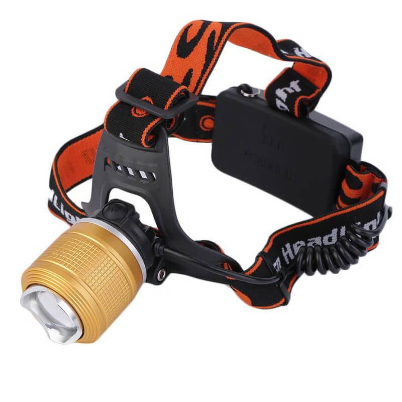 Rechargeable Led Headlight Dual Light Zoom Headlamp for using in OT Cycling BK Riding and fishing | Daraz.com.bd