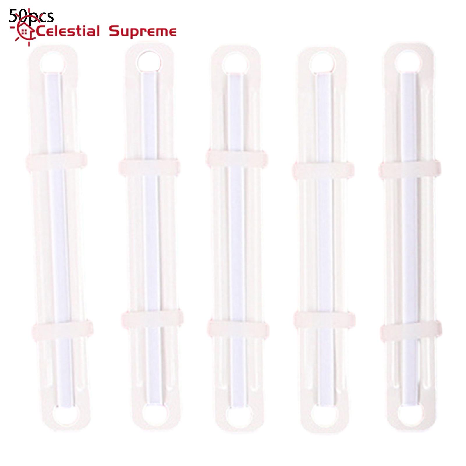 Paper Clip 50pcs 2-hole Binder Clips for Quick Secure Binding of Loose-leaf Documents Durable Easy-to-use Paper Fasteners Binding Buckle
