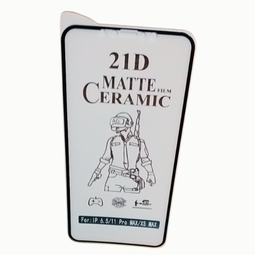 Matte Ceramic Film Screen Protector I iPHONE XS MAX / iPHONE 11 PRO MAX I Unbreakable Flexible Ceramic Matte Finishing Display Protector (Not a GLASS)