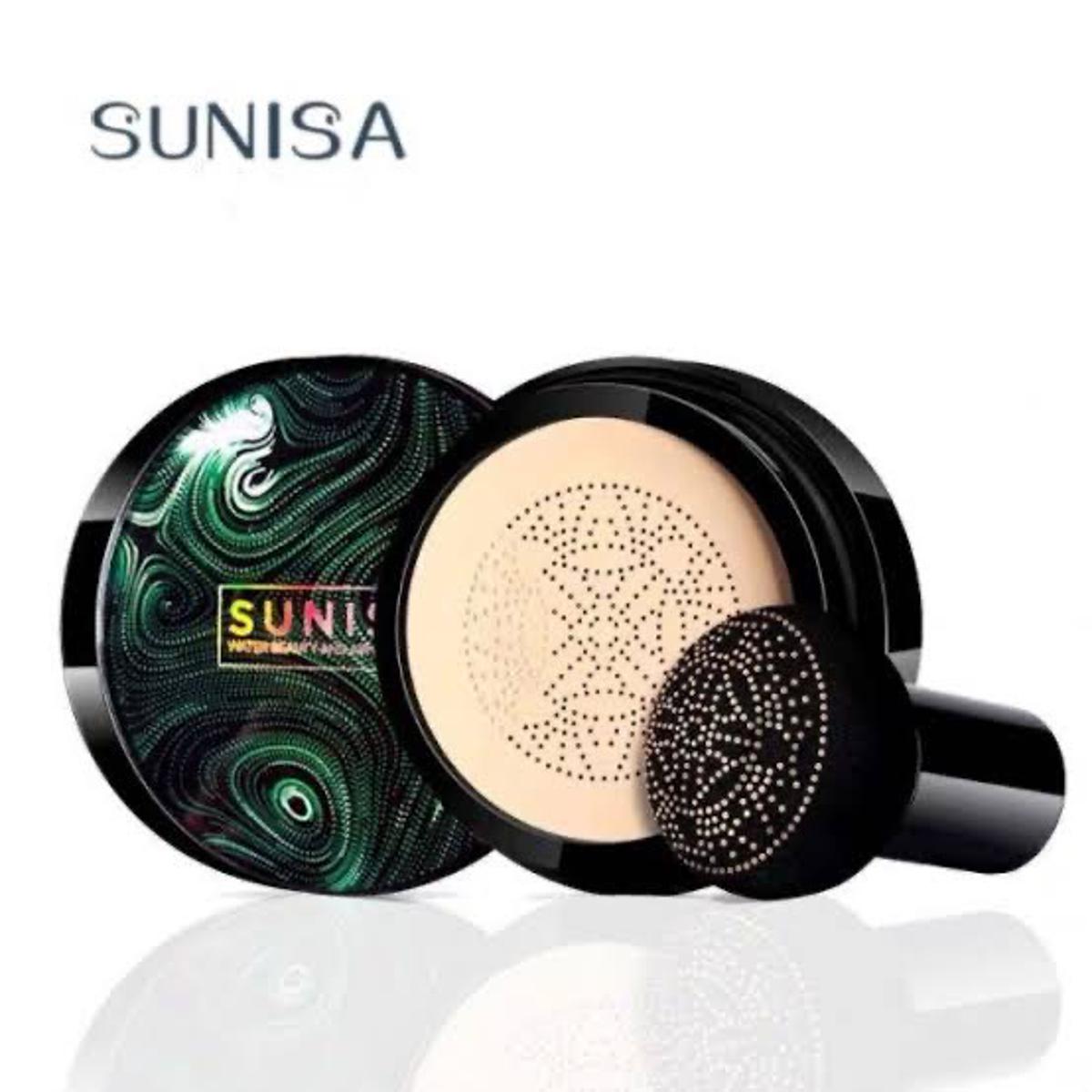 SUNISA New Mushroom Head Make up Air Cushion Moisturizing Foundation Air-permeable Natural Brightening Makeup BB Cream - Foundation. 