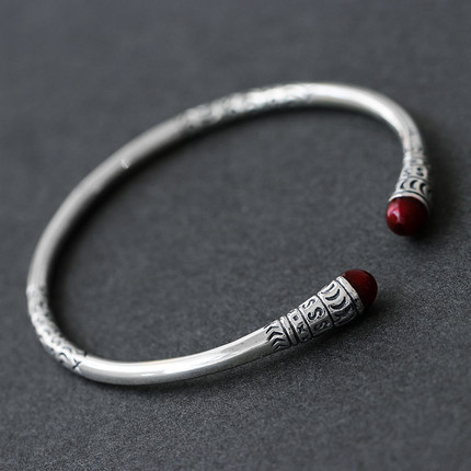 Original Design of Nanfeng Song 《 Golden Hoop 》 Bracelet 925 Sterling Silver Couple Love Monkey King Westward Journey