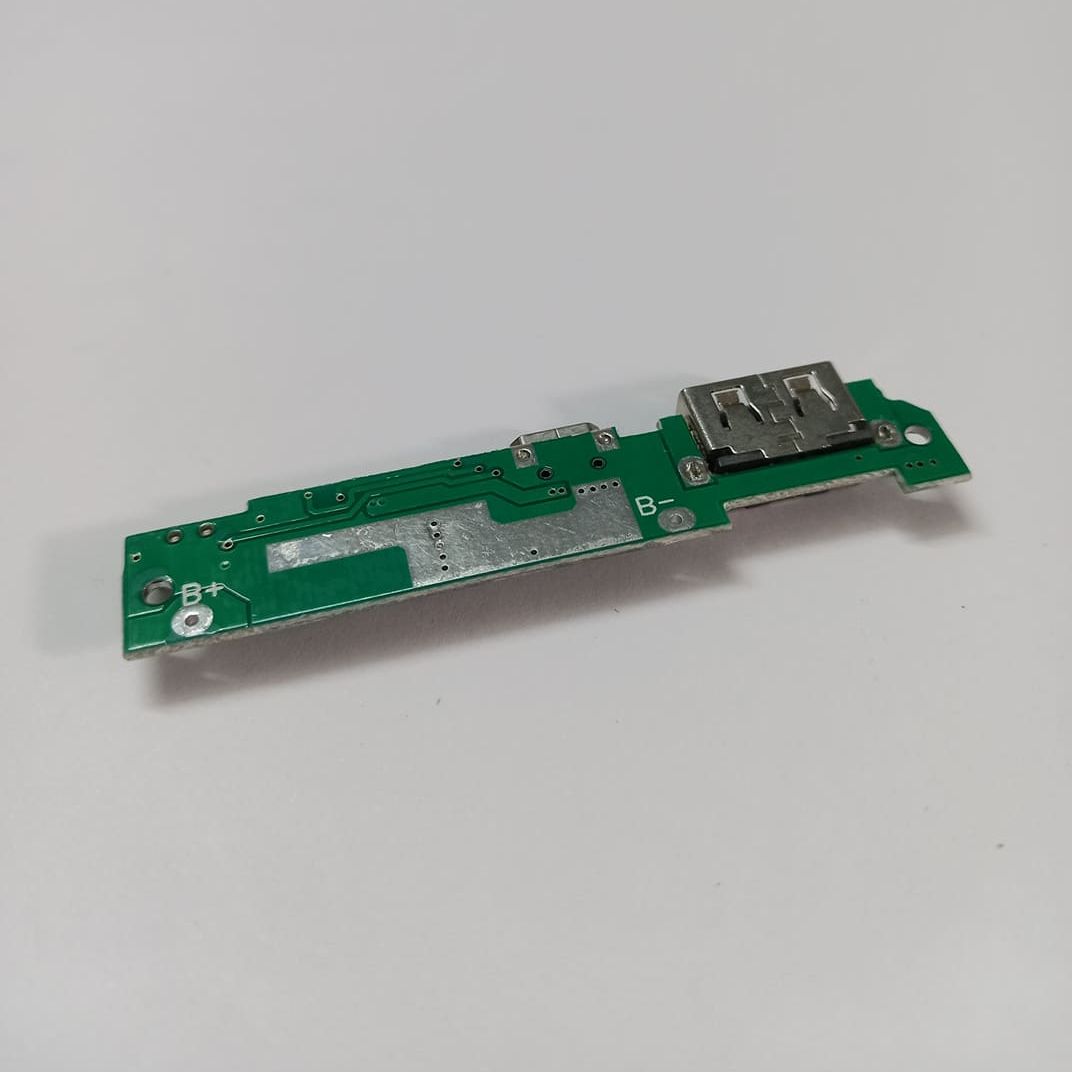 SINGLE USB Power Bank Circuit With LED Indicator Input DC 5V 1A Micro USB Socket Output DC 5V 1A BMS Protection Lithium Battery 3.7V 14500 18650 Battery Mobile Phone Charging Module. 