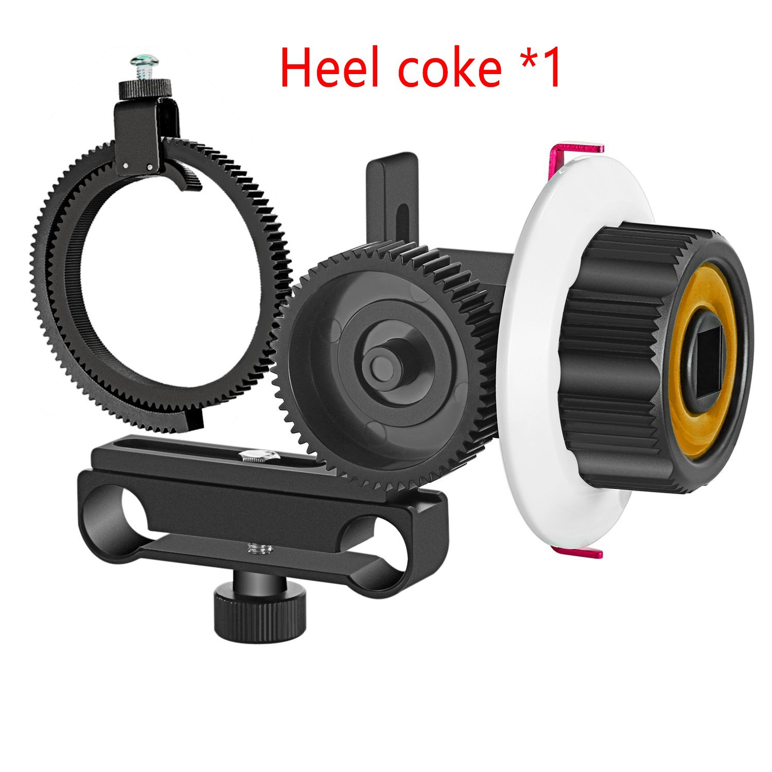 VD-F0 Camera Follow Focus 15MM with Gear Ring Belt for & DSLR. 