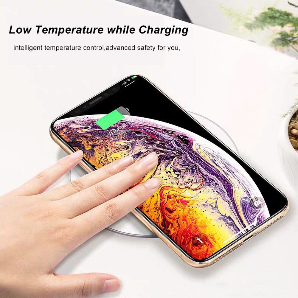 50W Fast Wireless Charger Pad For iPhone 14 13 Xiaomi Huawei Doogee Samsung Mobile Phone Charger Wireless Charging Dock Station. 