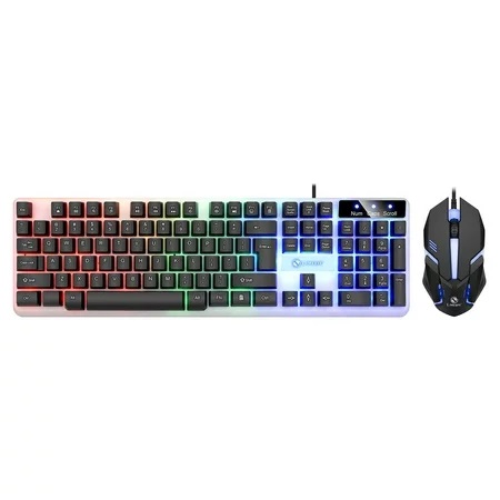 Gearbest T-Wolf V1 Gaming Mouse: Experience Enhanced Gaming With Rgb Backlit And Seven Color Lighting Options. 