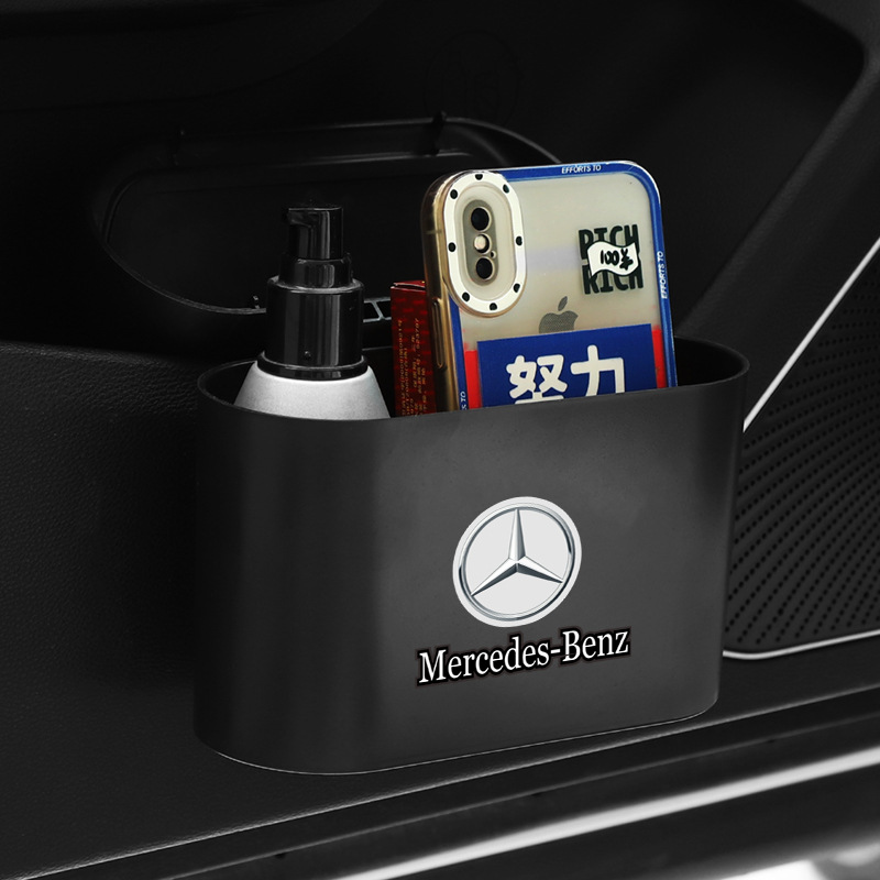 Car Flap Trash Can Hanging Bucket Chair Back Door Mini-Portable Storage Storage Box Garbage Umbrella Bucket. 