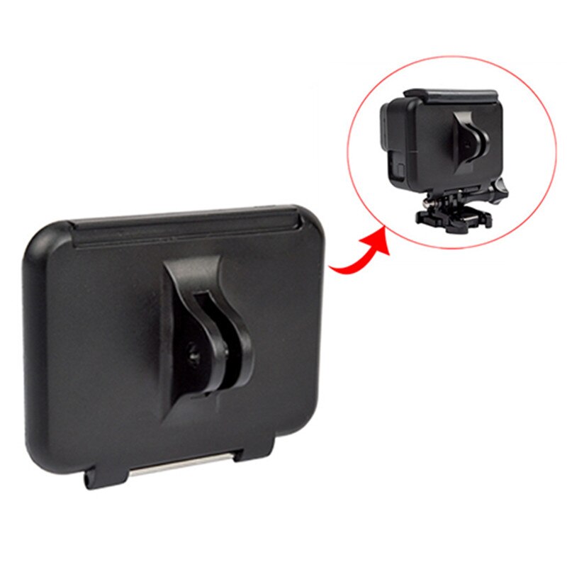 【VisioN Shop】Sports camera Universal Connection Backdoor Frame Housing Case Door For Hero black. 