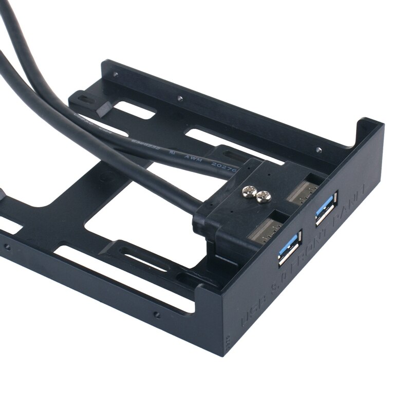 【happy one】Desktop Floppy Drive Bit To Usb3.0 Front Panel Frame Card Panel. 