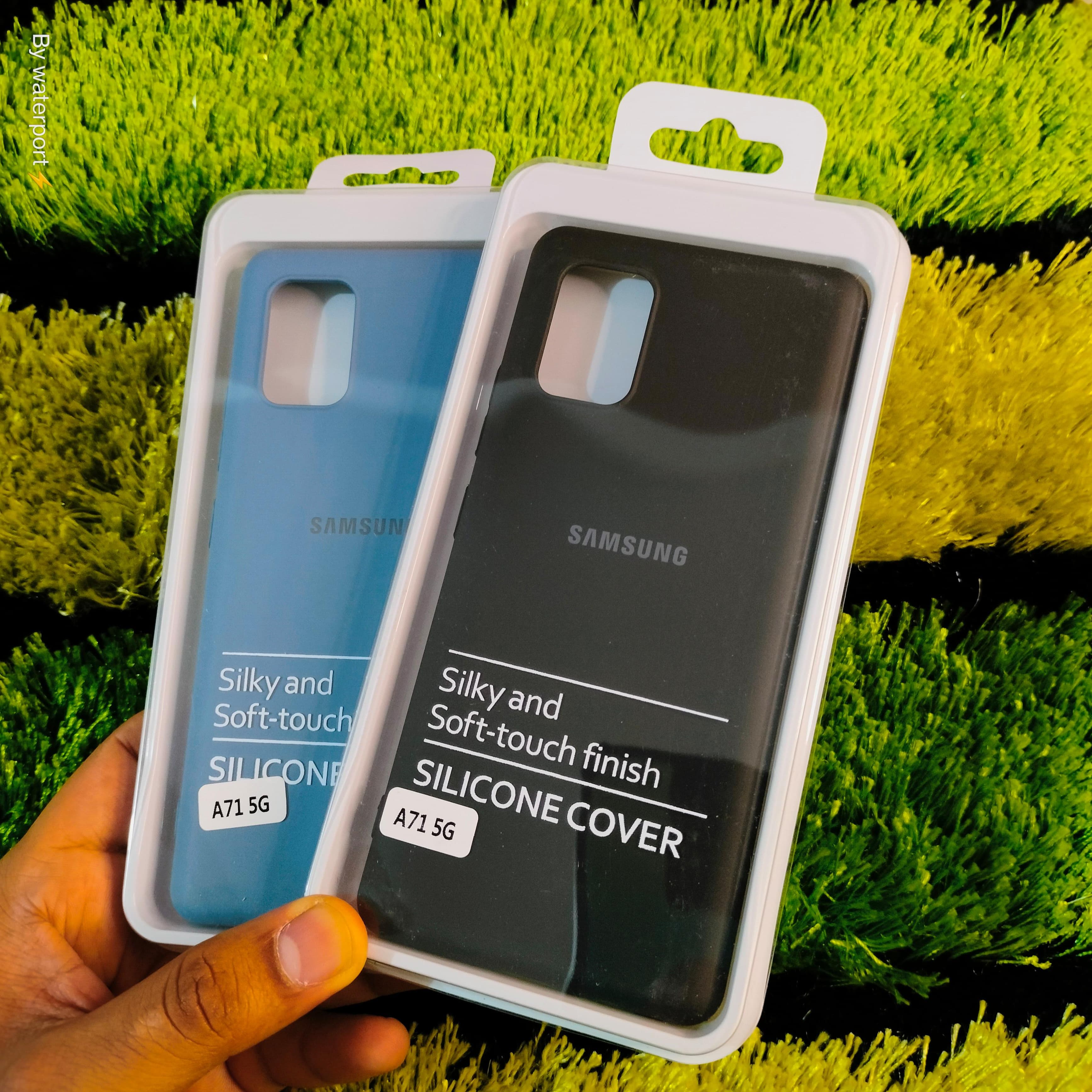 For Samsung Galaxy A71 5g Silicone Case with Camera Protective