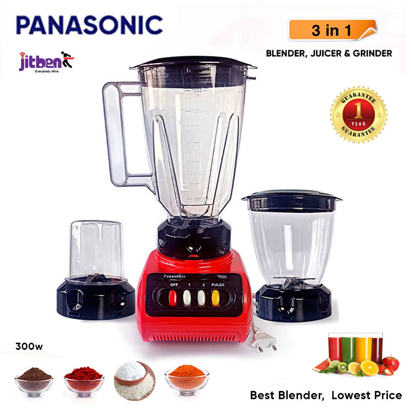 Top Selling heavy duty 1.5 liter Electric Panasonic Blender-Best Master Panasonic Blender & Juicer in Dhaka. 