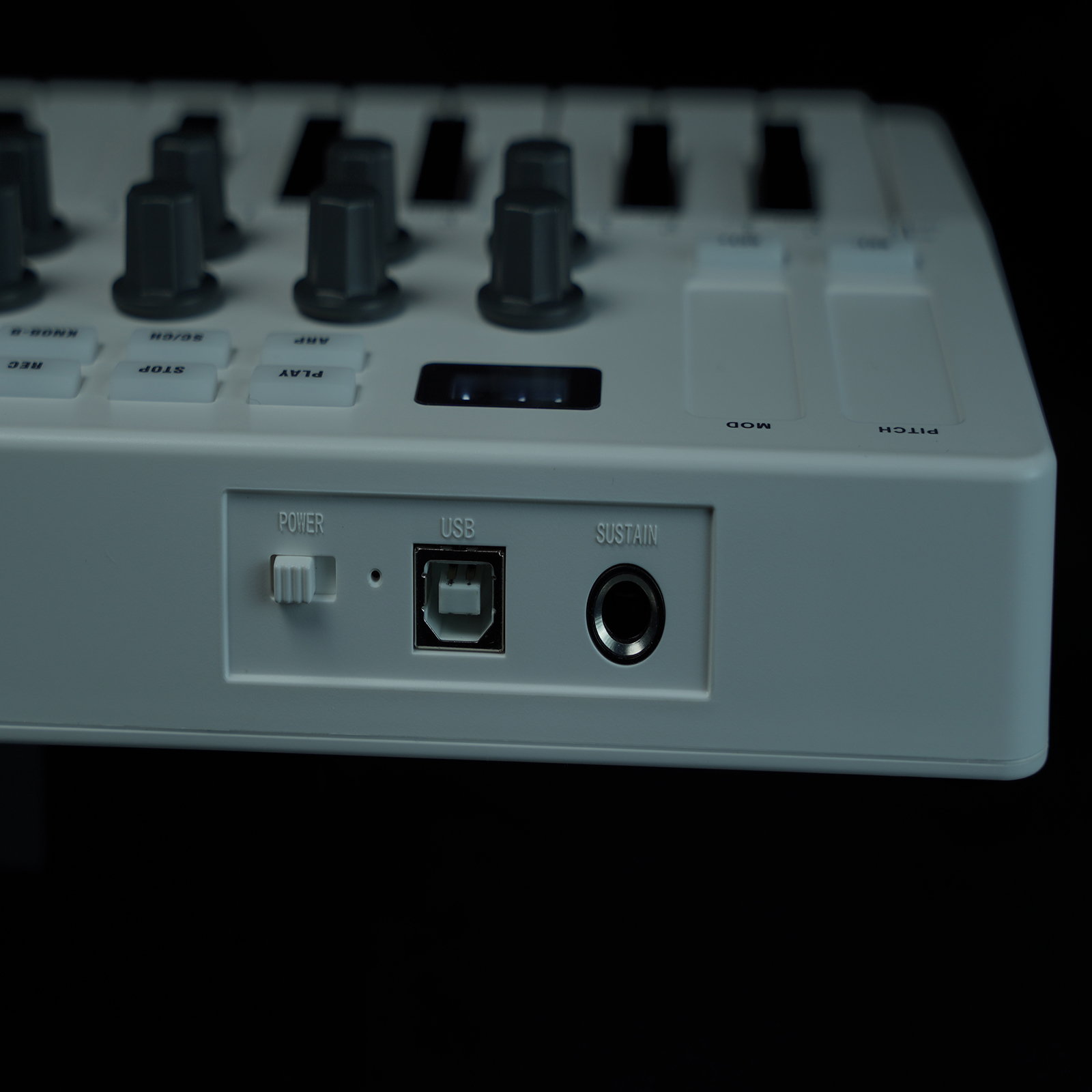M-VAVE 25-Key MIDI Control Keyboard SMK-25 Mini USB Keyboard MIDI Mini Portable USB Keyboard MIDI Controller Rechargeable Music. 