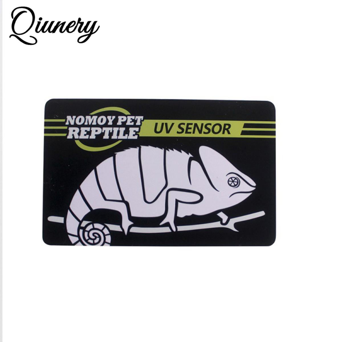 Reptile Uvb Uv Test Card 10 Seconds Detection Reusable Card Reptile Accessories Aquarium Equipment