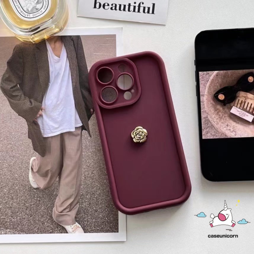 Solid Color Couples Angel Eyes Phone Case For Infinix Smart 7 Tecno Camon 20 Pro Spark Go 2023 10 10C Note 12 G96 30 Pro VIP Hot 30 30i Play Luxury Rose 3D Flower Simple Soft Cover. 