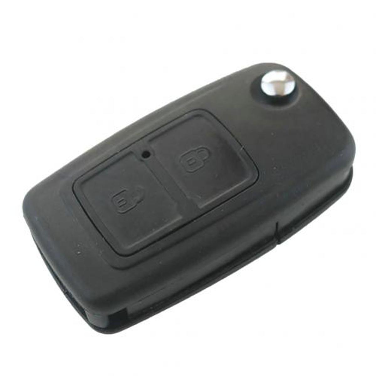 2 Buttons For Chery A5 Fulwin Tiggo E5 A1 EASTER Car Key Case Remote Key Shell Fob Blank Key Folding Flip Uncut Blade-black