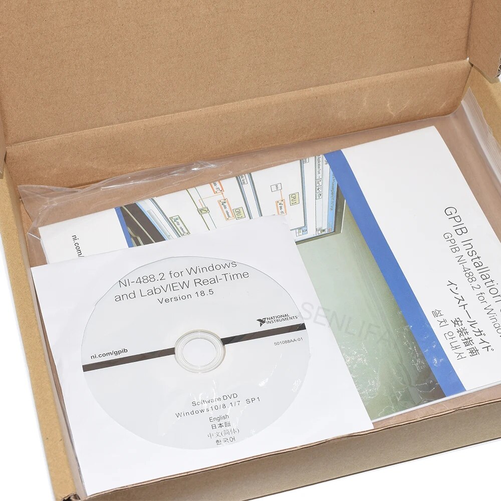 New For IEEE 488 USB Interface Adapter GPIB to USB Cable National Instrumens NI GPIB-USB-HS Controller. 