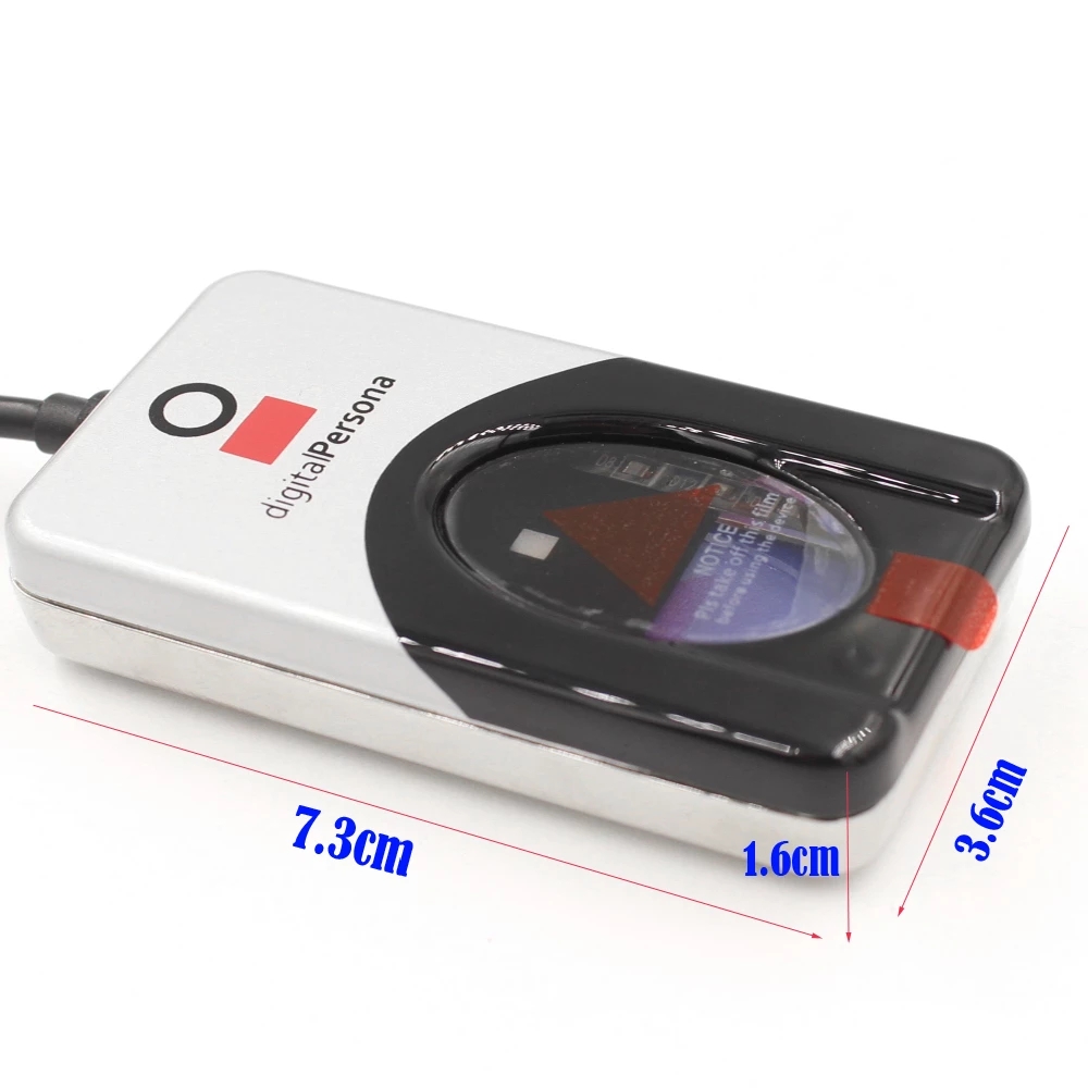 Digital Persona U.are.U 4500 USB Fingerprint Reader URU4500 Biometric Fingerprint Scanner Made In Philippines. 