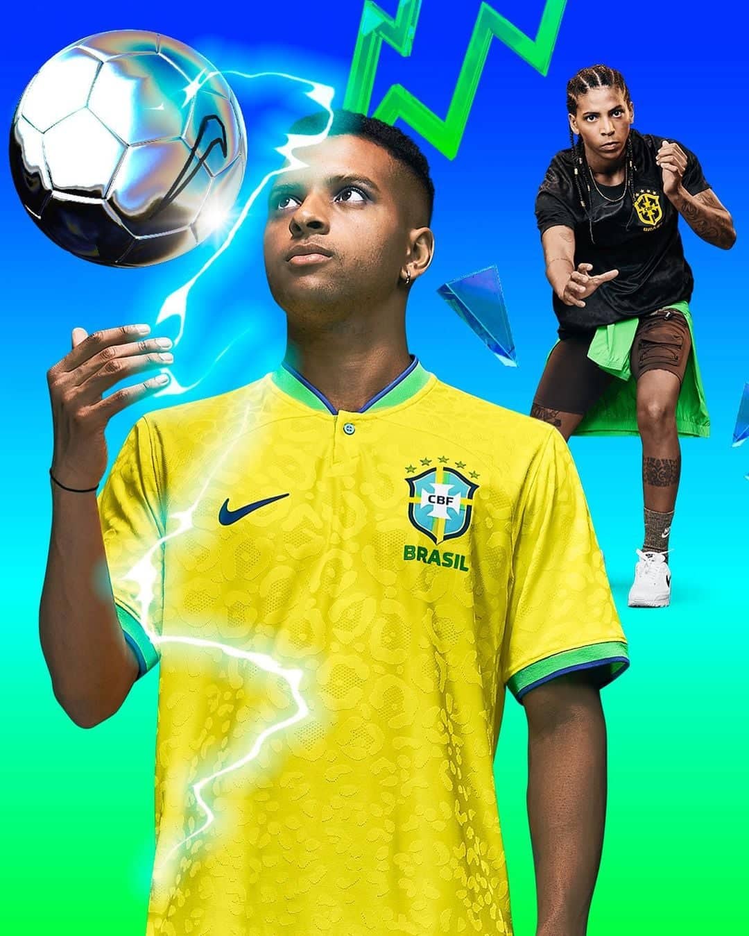 Brazil New 2022 World Cup Home Jersey / Kit - Brazil Football - Jersey. 