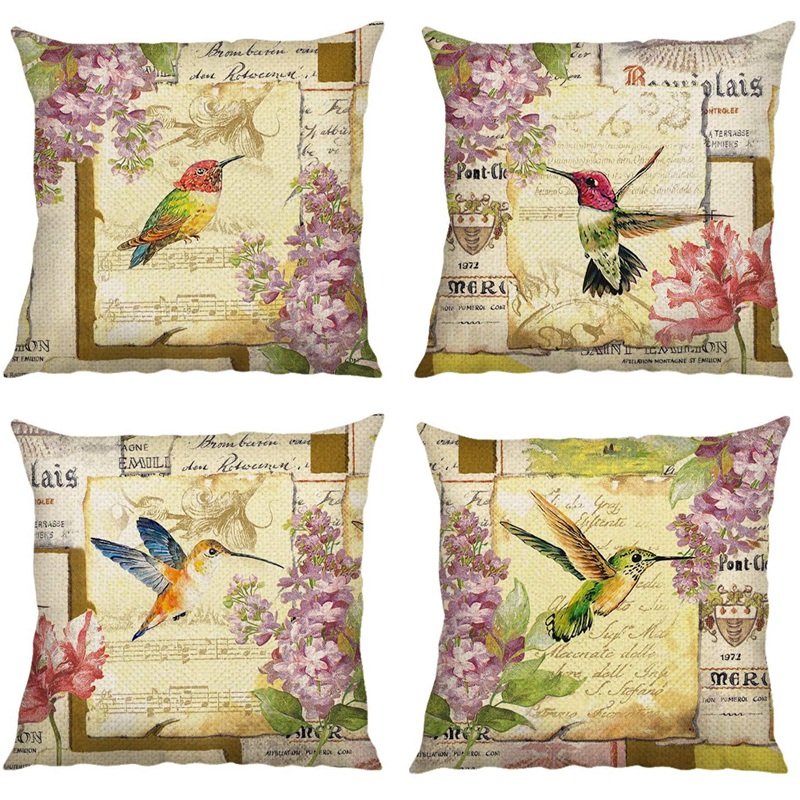 bird cushion covers