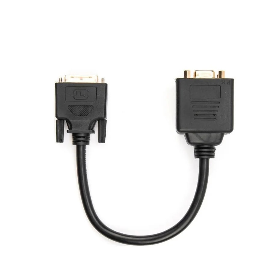 DVI to VGA Splitter cable Passive Analog DVI-I to Dual VGA splitter adapter cable DVI-I signal on two VGA monitors. 