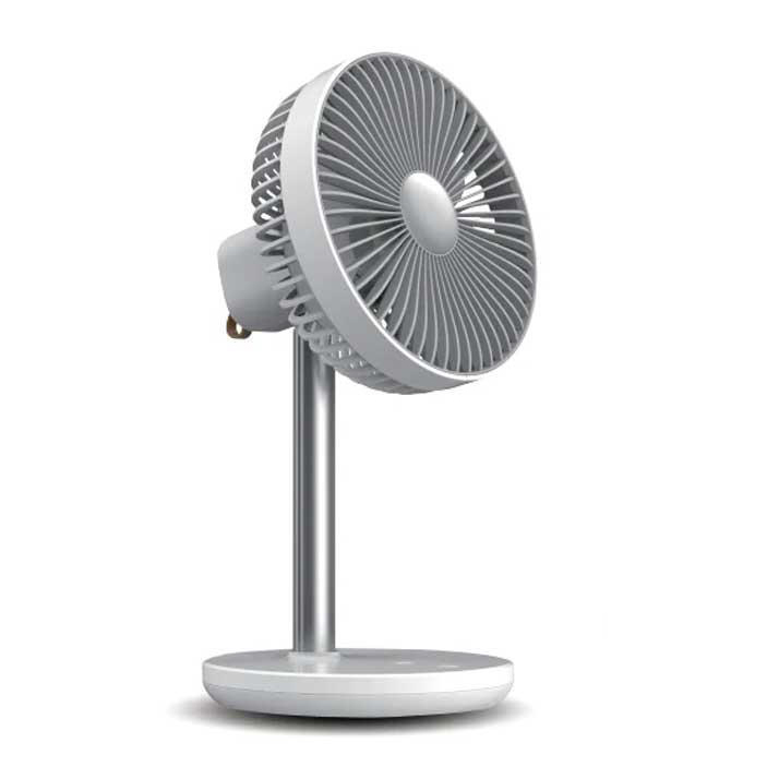 Jisulife FA13P 8000Mah Oscillating Extendable Desk Fan. 
