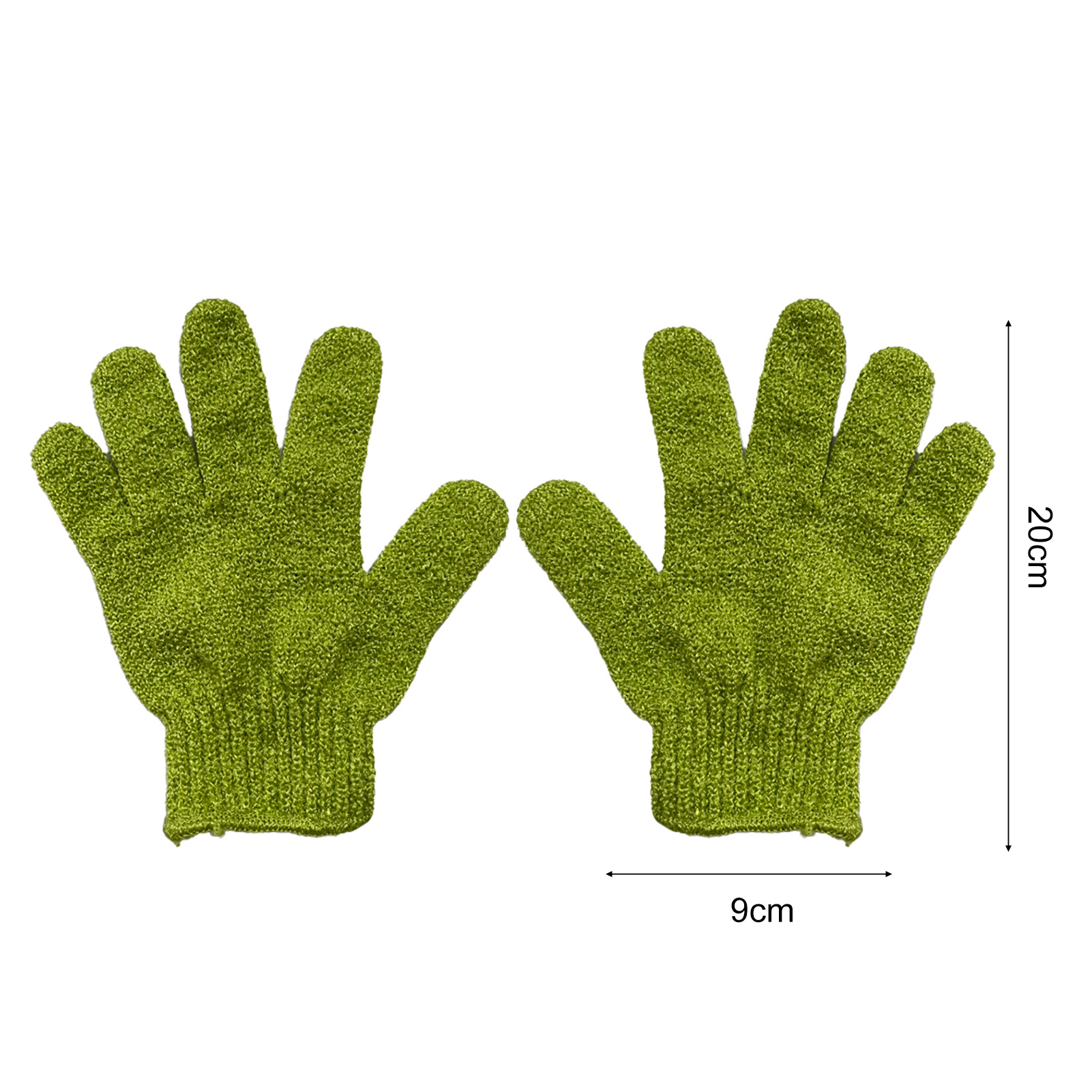 Exfoliating Bath Gloves Thick Double Sided Exfoliating Bath Gloves. 