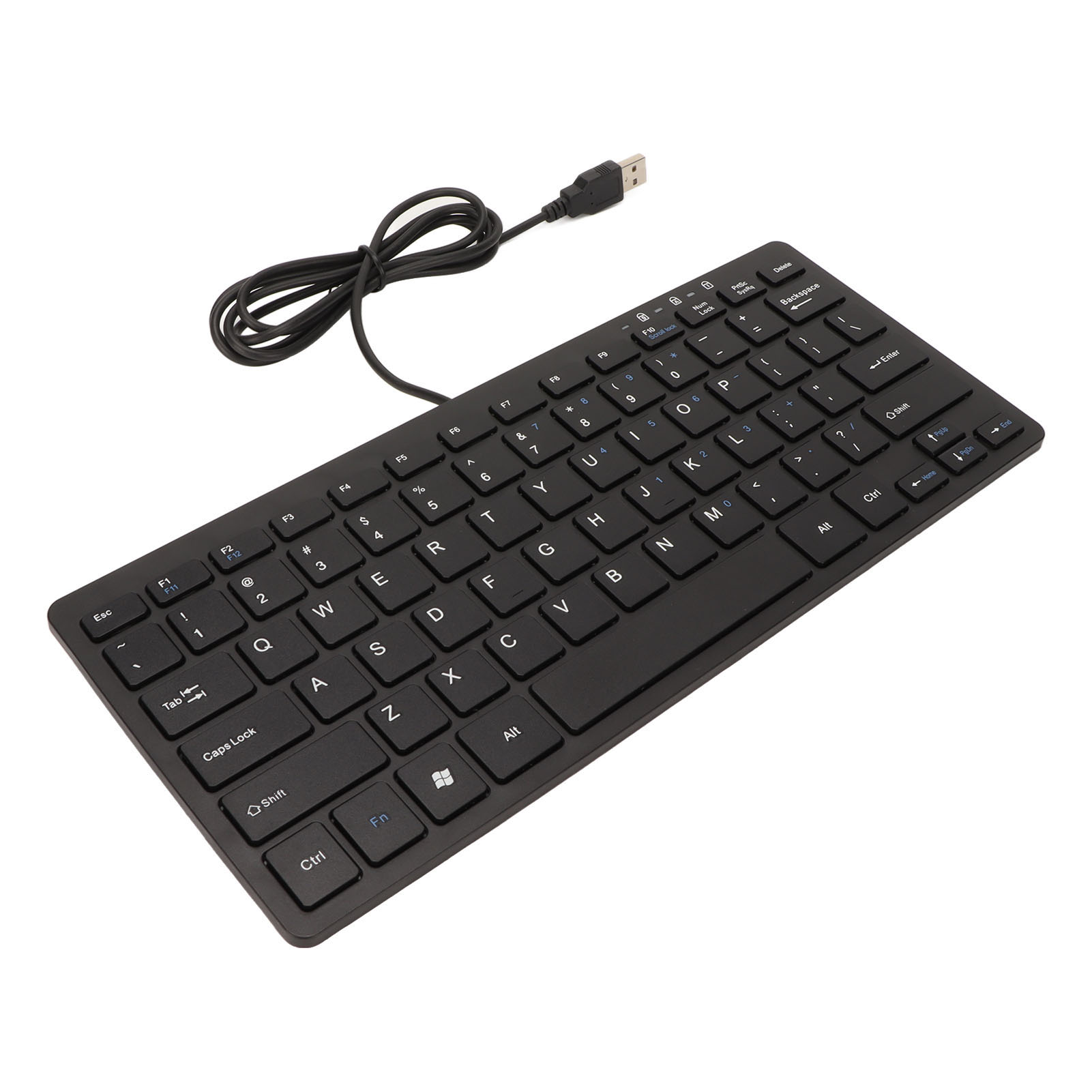 USB Keyboard, USB Wired Keyboard 78 Keys for Laptops. 