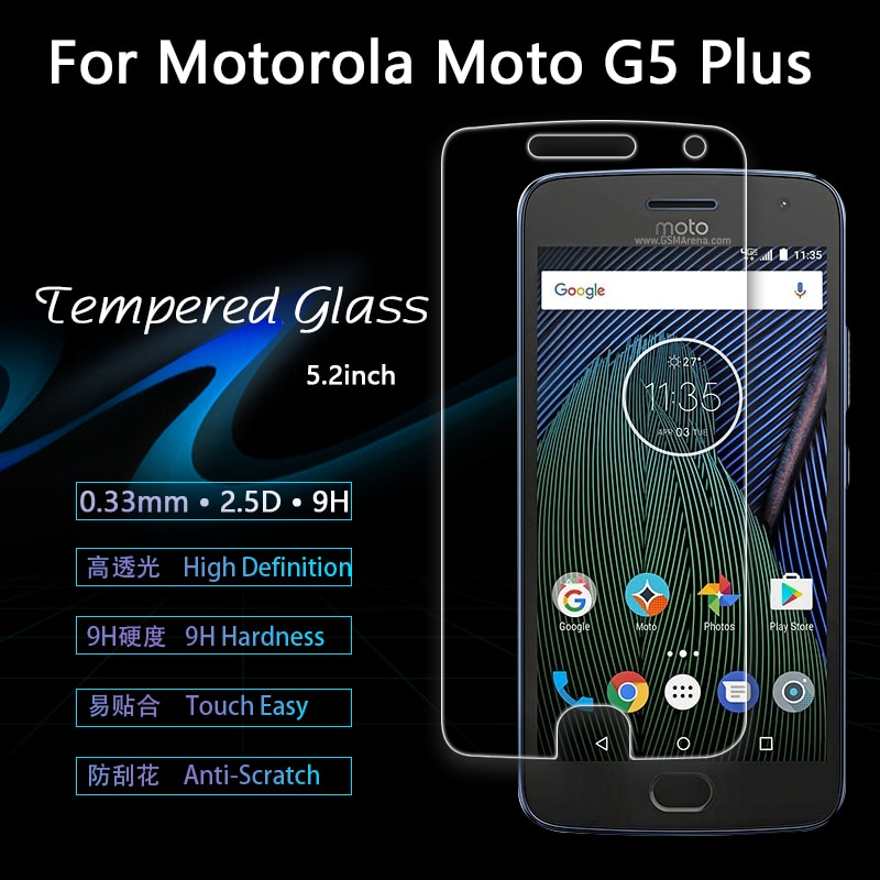 【VisioN Shop】Order message mobile +  Tempered Glass Screen Protector Film for Moto G4 Plus G4 Play Screen Protector. 