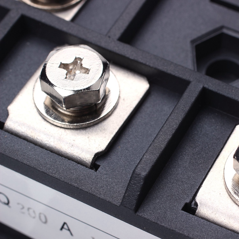 2X 200A 1600V Diode Module Single Phase Bridge Rectifier MDQ-200A. 