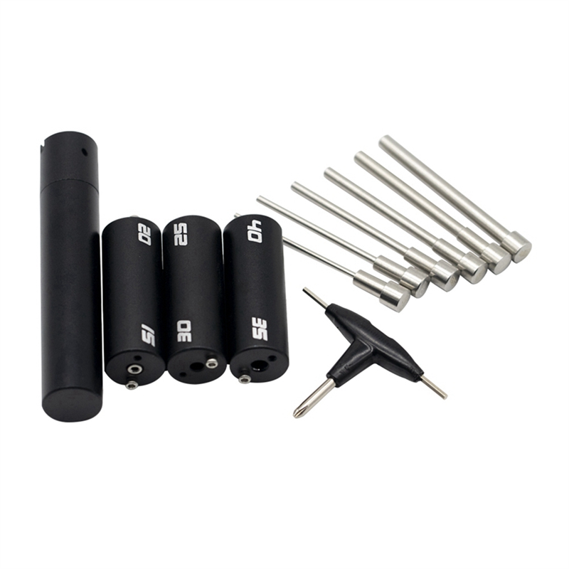 1.5mm-4.0mm Coil Jig Kits Single Wire Clapton Wire Winding with 6 Different Diameters Tightly Wrapped Coil Rebuild