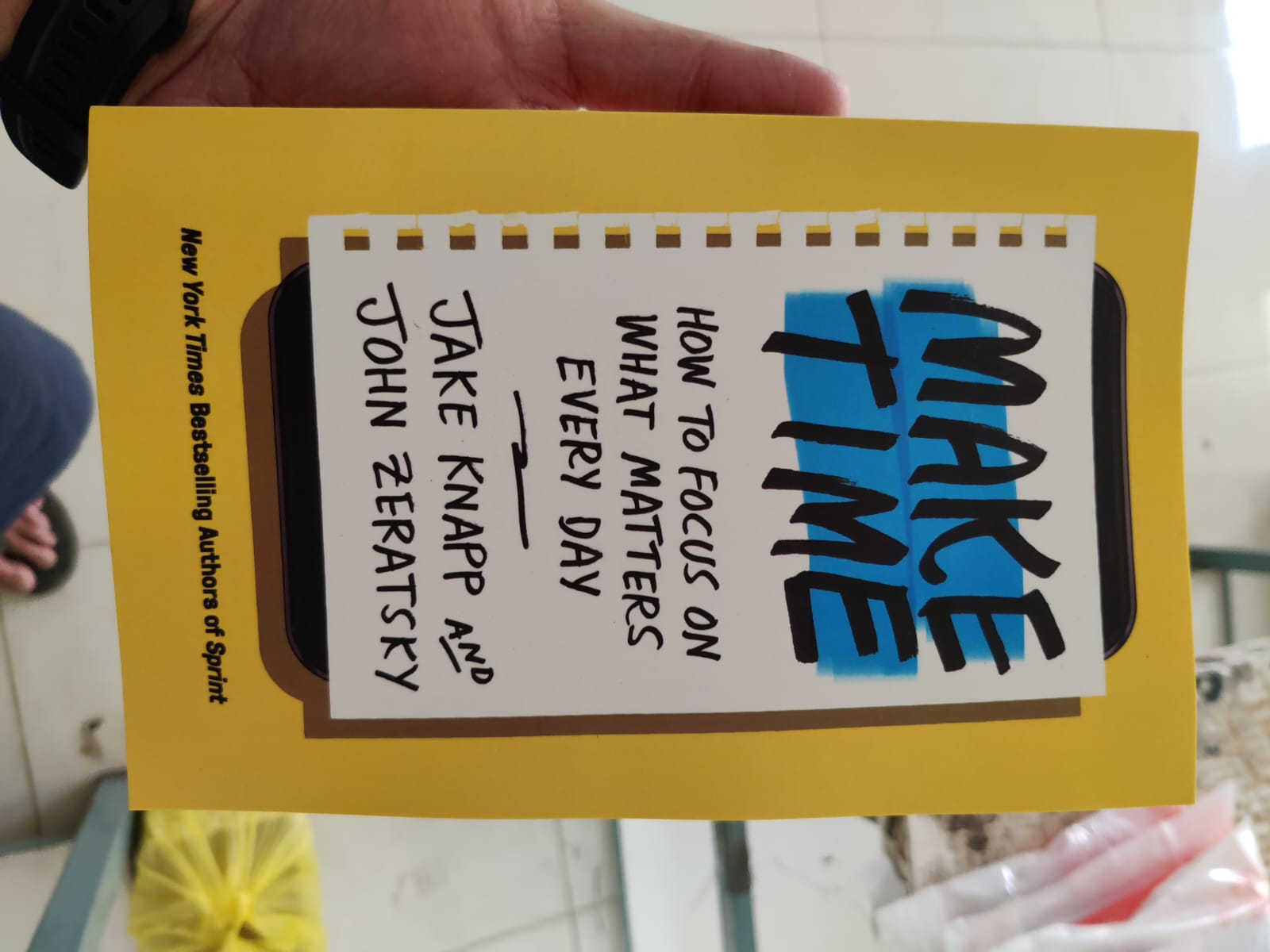 Make Time: How to Focus on What Matters Every Day by Jake Knapp and John Zeratsky - Paperback. 