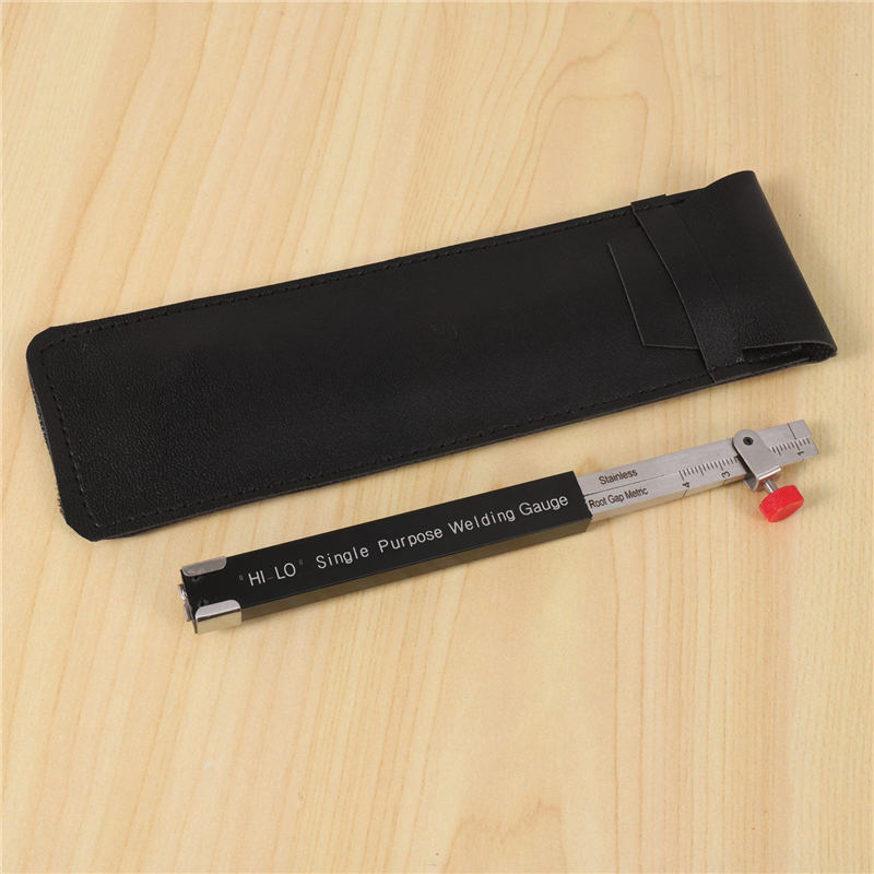 4X Welding Inspection Scale Small Height Gauge Hi-Lo Dedicated Internal Welding Ruler Metric Size N19. 