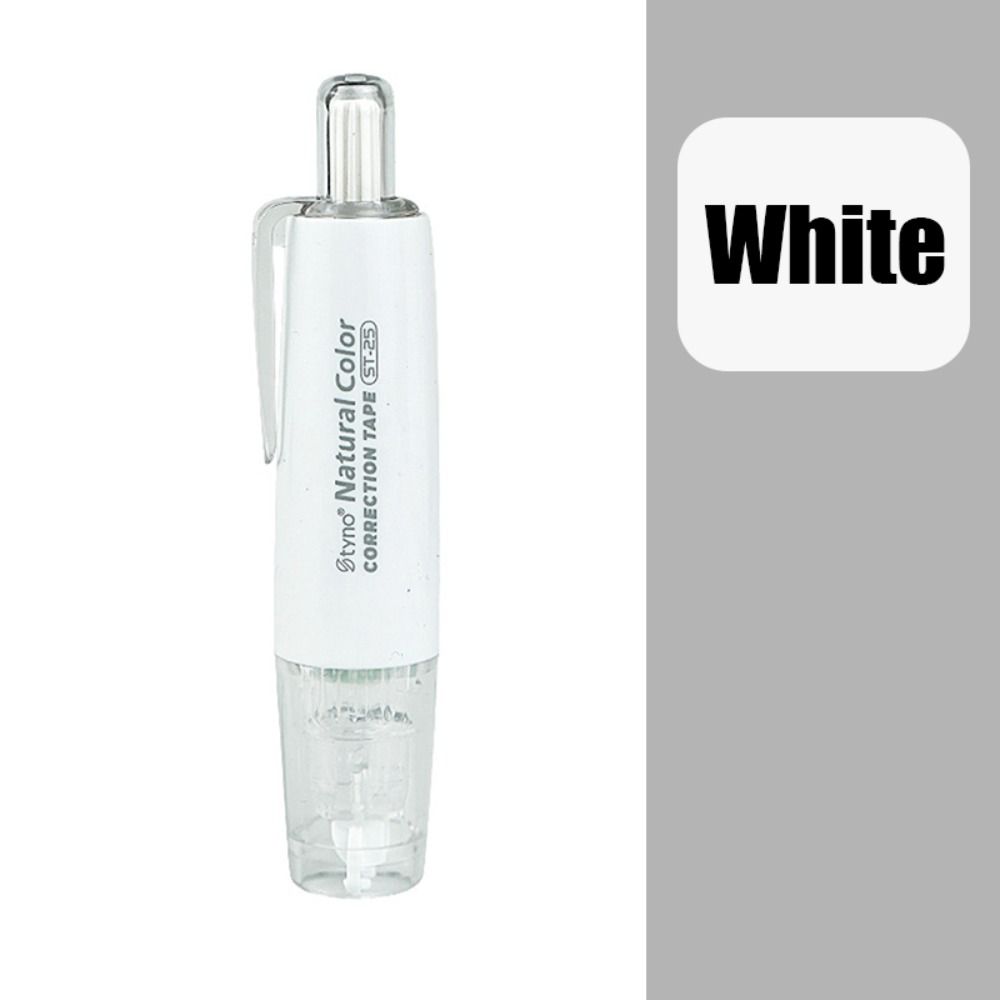 High Quality Press Type Correction Tape Replaceable Core Pen Shape Corrector Colorful Altered Tools Students. 