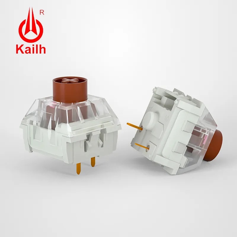 Kailh Wholesales BOX Jade Navy Royal White Switch DIY Mechanical Keyboard Red Brown Switches Compatible Cherry MX RGB Switchs. 
