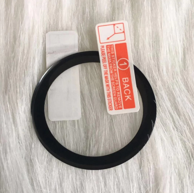 For Kieslect KR 2 Smartwatch PMMA Plastic Full Coverage Screen Protector. 