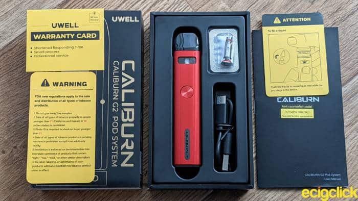UWELL CALIBURN G2 Pod. 