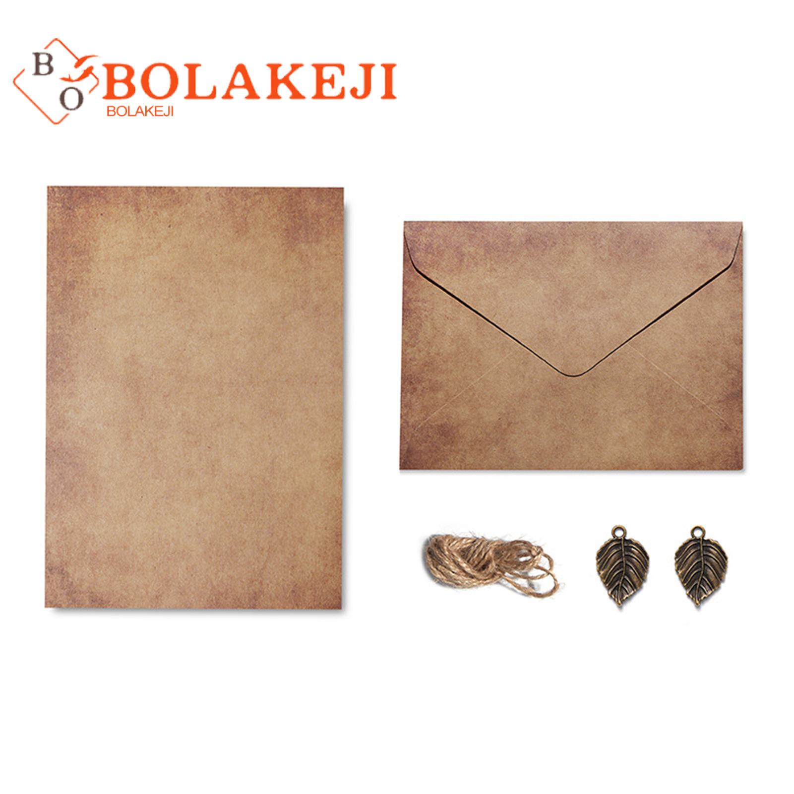 Envelope Letter Paper Vintage Pattern Retro Writing Paper Envelope