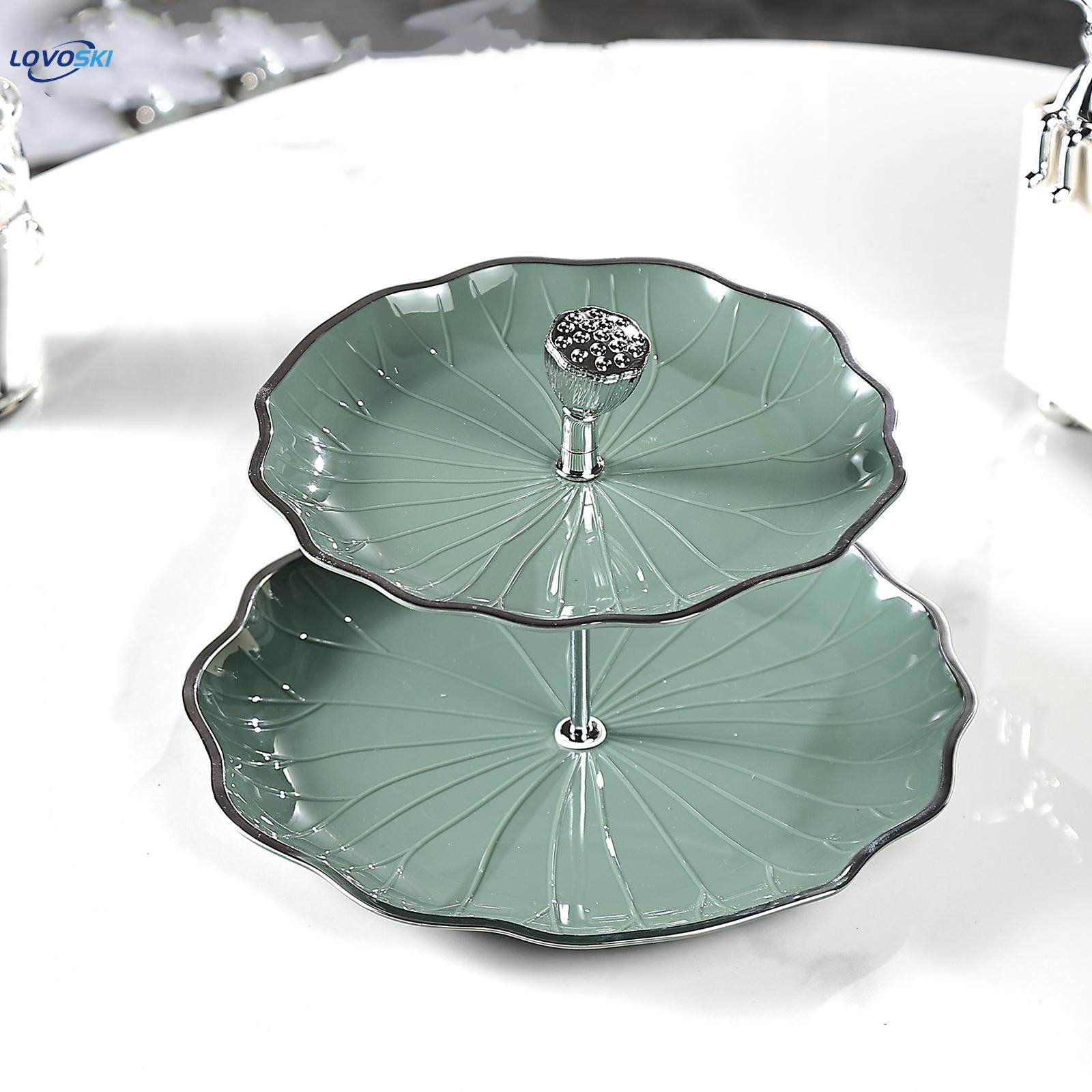 Cupcake Stand Candy Display Plate Round Multifunctional Multi Layer Serving rack stand for Candy Pastry Party Birthday Parties Kitchen. 