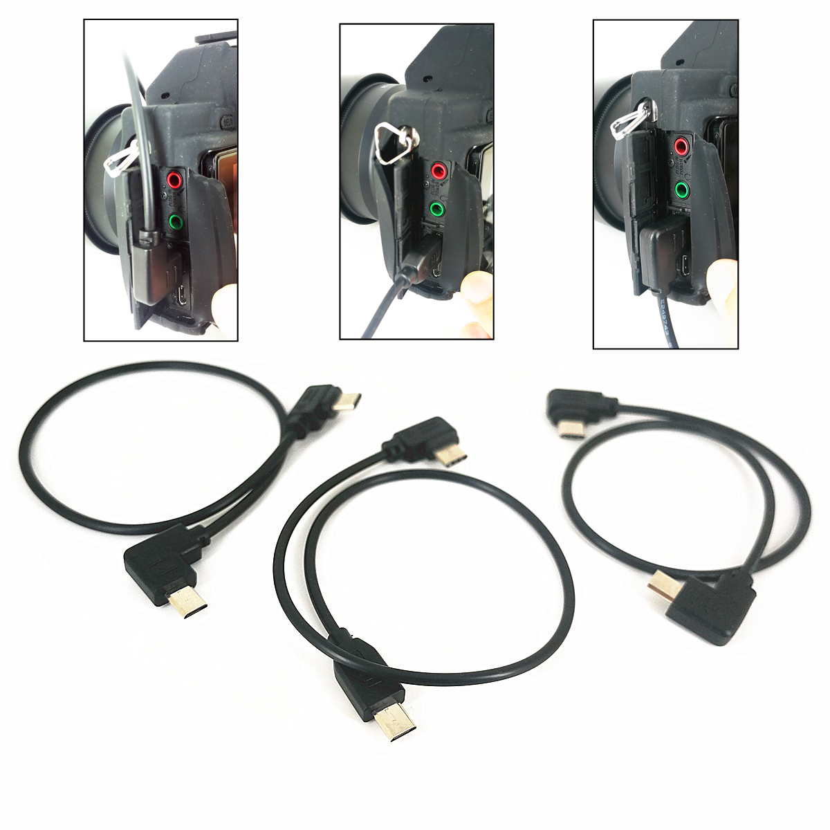 USB-C to Multi-USB Remote Camera Control Cable for DJI Ronin-SC Ronin SC RSC2 RS4 RS3 RS2 Sony A7 A7R A7S III IV Camera TypeC