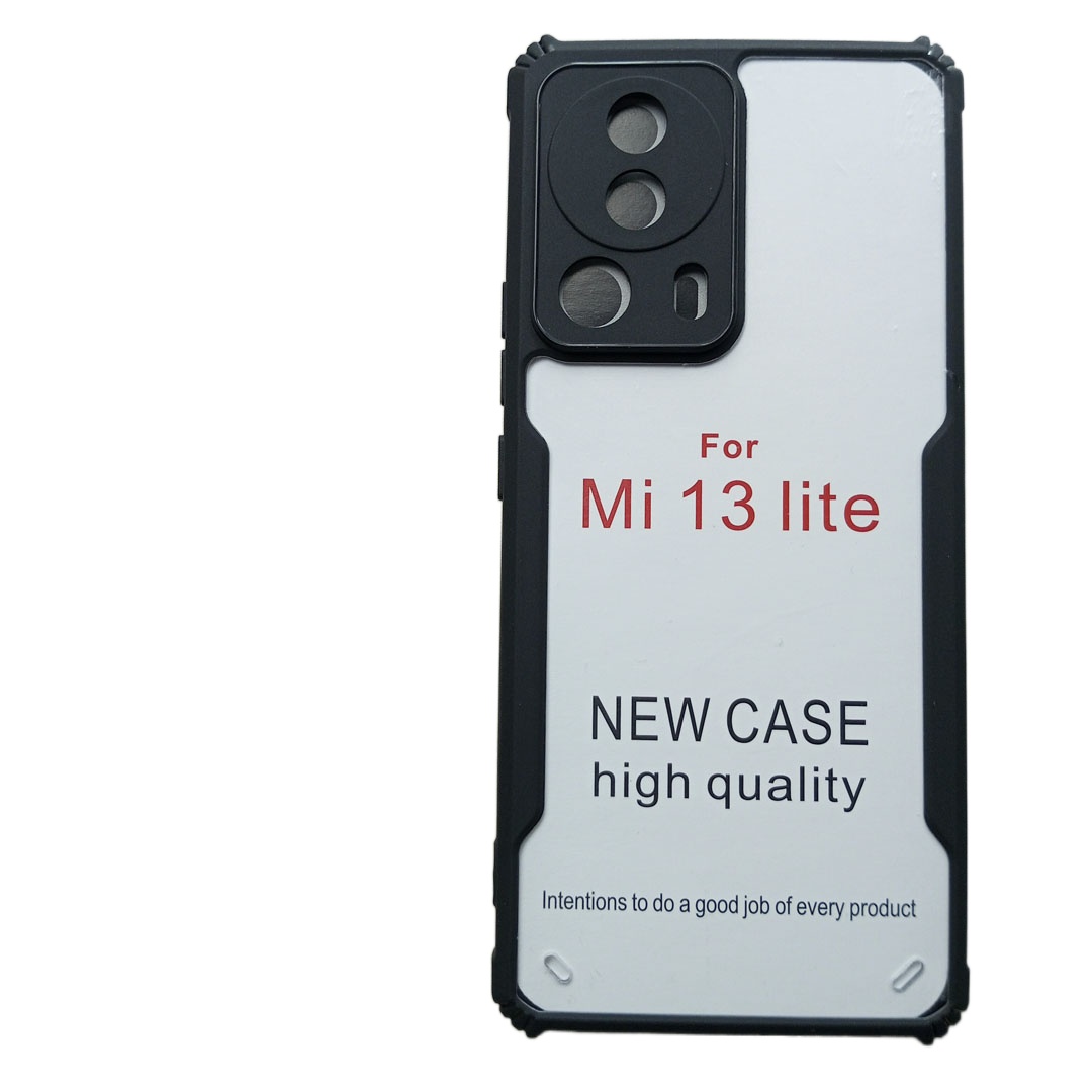 Cover Effetto Marmo Per Xiaomi 13 Lite / Mi 13 Lite 5G - Custodia Sottile In Vetro Temperato 9H E Bordo TPU, Motivo Unico