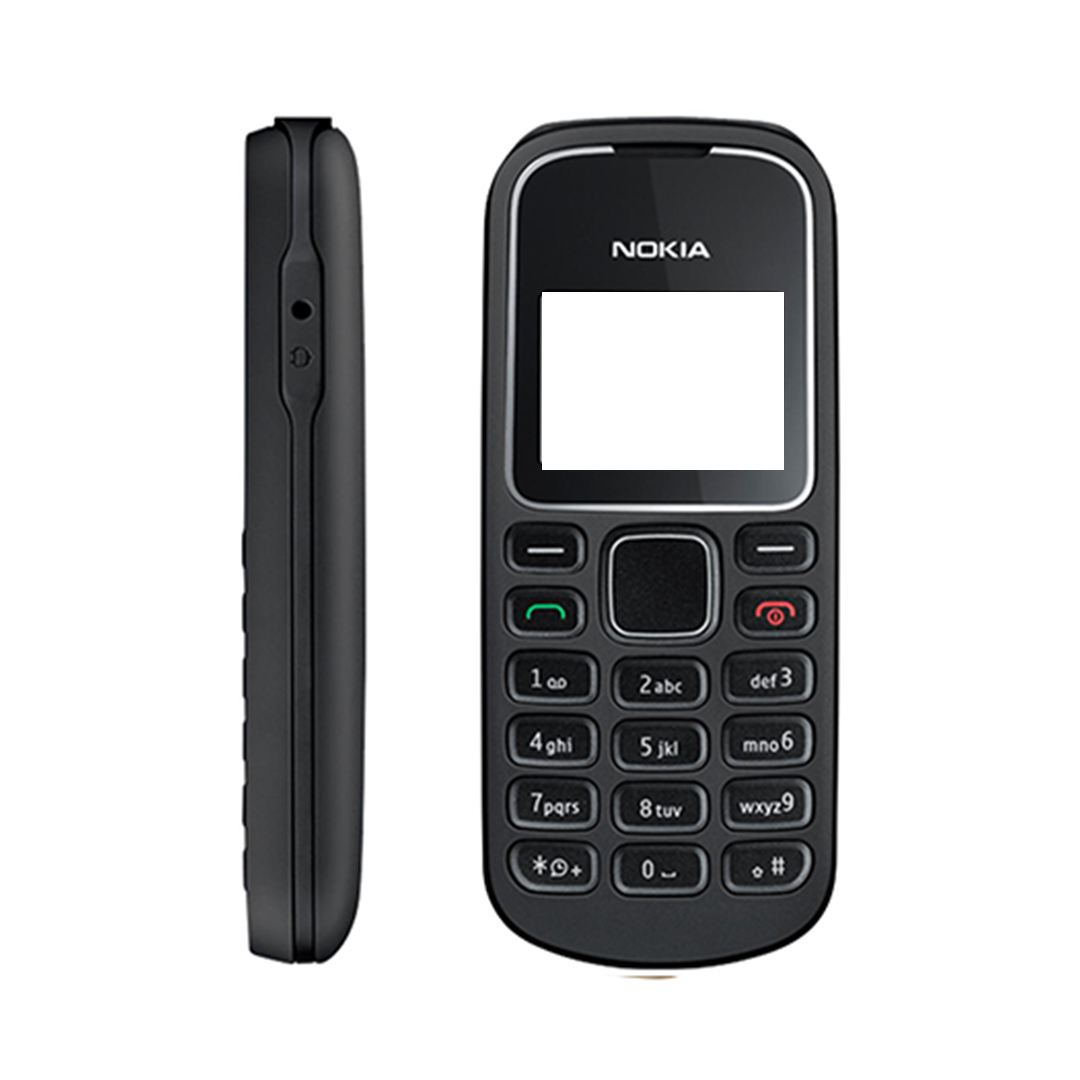 For Nokia N1280 Front & Back side Mobile Casing with keypad mobile housing black. 
