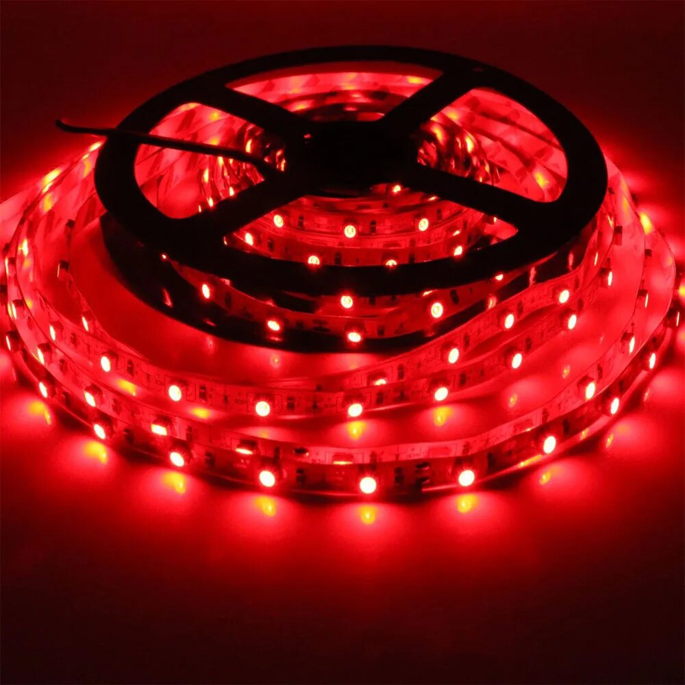 【NEW】 USB LED Strips DC 5V 2835 White Warm White Red LED Strip Light TV Background Lighting Home Decor Lamp 0.5M 1M 2M 3M 4M 5M IP21. 