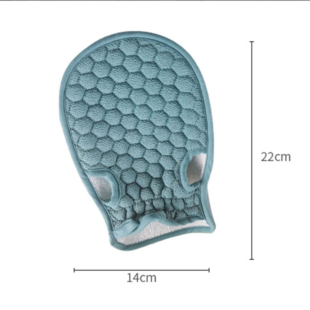【VisioN Shop】Bath Honeycomb Soft Brush Double-sided Scrub Body Free Cuozao Towel Scrubber Exfoliating Back Tool. 