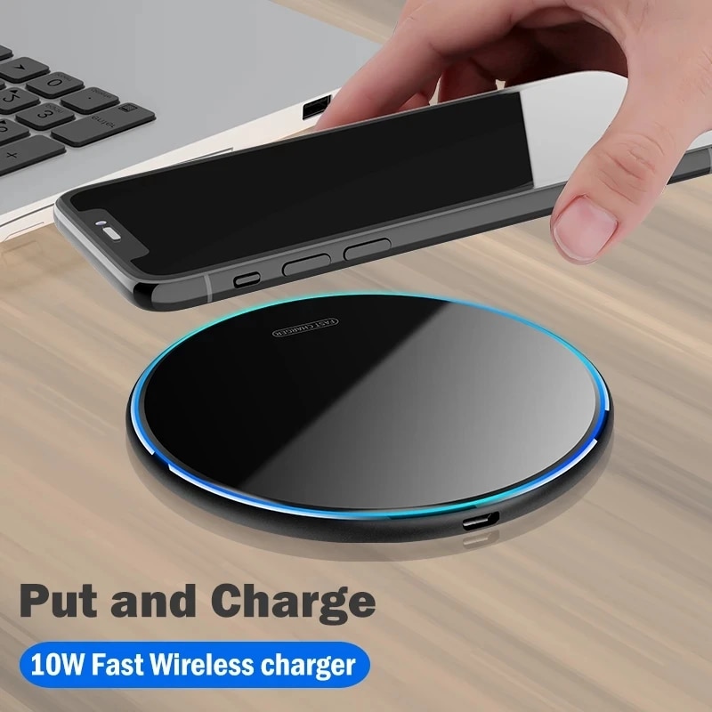 Qi Wireless Charging Set for Samsung Galaxy A52s A52 A72 A12 A22 A32 A42 5G Wireless Charger Pad+USB Type-C Receiver+Phone Case. 